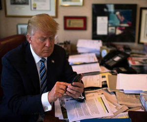 Calling-the-news-of-phone-tapping-as-rubbish-Donald-Trump