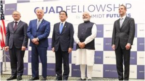 Quad Fellowship announced at Tokyo Summit