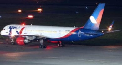 Bomb alert in flight going from Russia to Goa, 238 people were on board, diverted to Uzbekistan