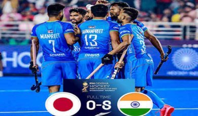 India thrashed Japan 8-0