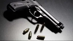 Little boy brandishes real gun on TV show, father arrested