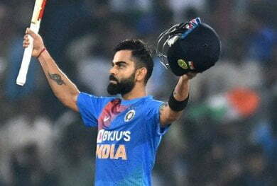 Virat Kohli became the player to score the most ODI centuries against the same team