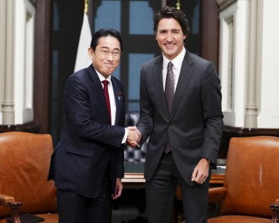 Japanese PM Kishida visits Canada, seeks help from Canada on clean energy transition