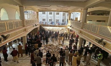 29 policemen killed in Peshawar blast, death toll may increase