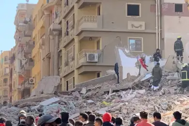 10 killed in five-storey building collapse, more than 30 buried under debris