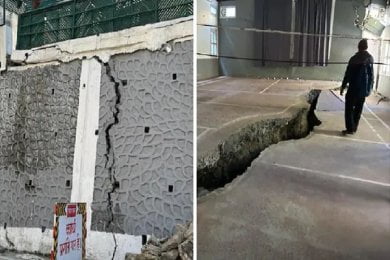 After Joshimath, now Karnprayag is also in trouble, cracks in many houses