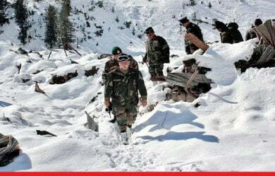 Big accident in Machhal sector of Jammu and Kashmir, 3 jawans including JCO martyred after vehicle fell into ditch
