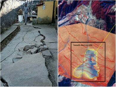 5.4 cm sunk in 12 days, ISRO disclosed, whole Joshimath may drown
