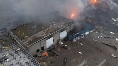 Explosion in St. Catharines, massive fire, one person injured