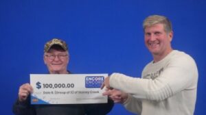 Group of 11 wins $100,000 jackpot - played lotteries together for decades