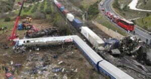 Fierce collision in 2 trains in Greece, 37 killed, 3 -day national mourning declared