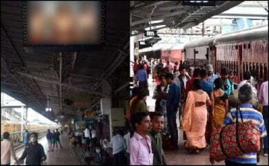 Porn video started playing instead of advertisements on the TV installed at the railway station, there was a stir