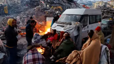 5.7 magnitude earthquake in Turkey, one killed, ६ ९ injured