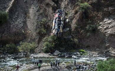 Bus full of passengers falls into river in Peru, 10 killed