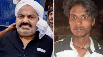 Arrested for stealing from Atiq's office, his blood stains