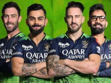RCB players to wear green jersey made from recycled waste again