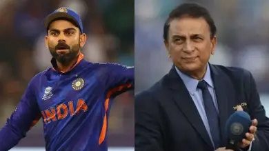 Seeing Kohli's excellent form, Sunil Gavaskar made a big claim