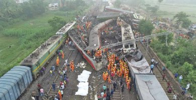 Political tussle started after Odisha train accident