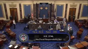 Debt ceiling bill passed in the US Senate