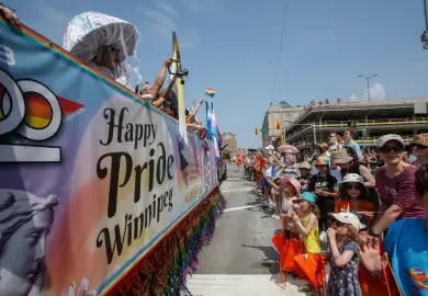 Crowds turn out for Winnipeg's Pride Parade