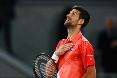 Djokovic reached the third round of the French Open for the 18th consecutive year