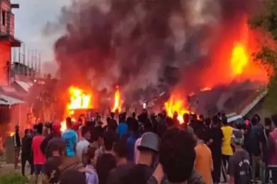 Violence erupts again in Manipur, 3 people including elderly woman brutally killed