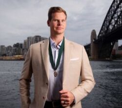 Smith received the Allan Border Award