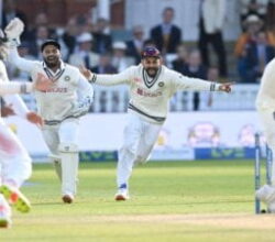 India's thrilling win at Lord's, made the English team eat all four